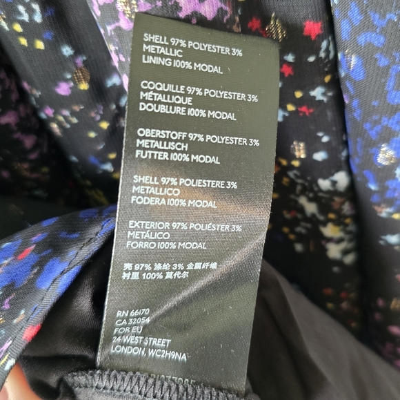 NWT Free People Anna Mini Dress Open Back Metallic Spots XS - Picture 11 of 12